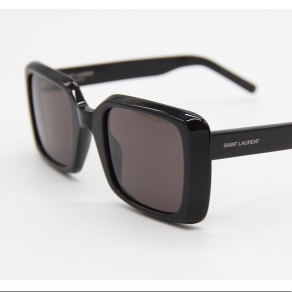 NEW SL497 001 SUNGLASSES SAINT LAURENT SL 497 001 WOMEN’S EYEWEAR - Picture 5 of 13